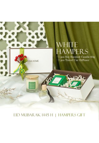 White Hampers | Euodia Home Hampers